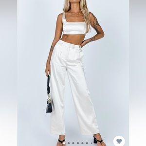 Princess Polly Huxley Set Satin Champage